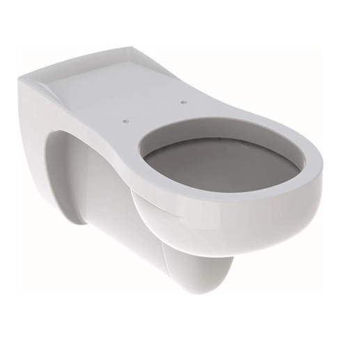 Geberit Wand-WC, Tiefspüler Vitalis weiß, 6 l, verlängerte Ausladung