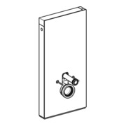 Geberit Wand-WC-Modul Monolith Bauh. 101cm, Fr. Gl. sw, S. Alu SW-chrom-2