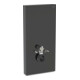 Geberit Wand-WC-Modul Monolith Plus Bauh. 101cm, Fr. Gl. sw, S. Alu SW-chrom-1