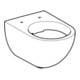 Geberit Wand-WC, Tiefspüler Acanto 4,5 l, geschl., rimfree, weiß KeraTect