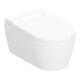 Geberit Wand-WC, Tiefspüler AquaClean Sela weiß-alpin, Komplettanlage, mit Keratec-1