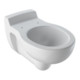 Geberit Wand-WC, Tiefspüler Bambini weiß KeraTect, 6 l-2