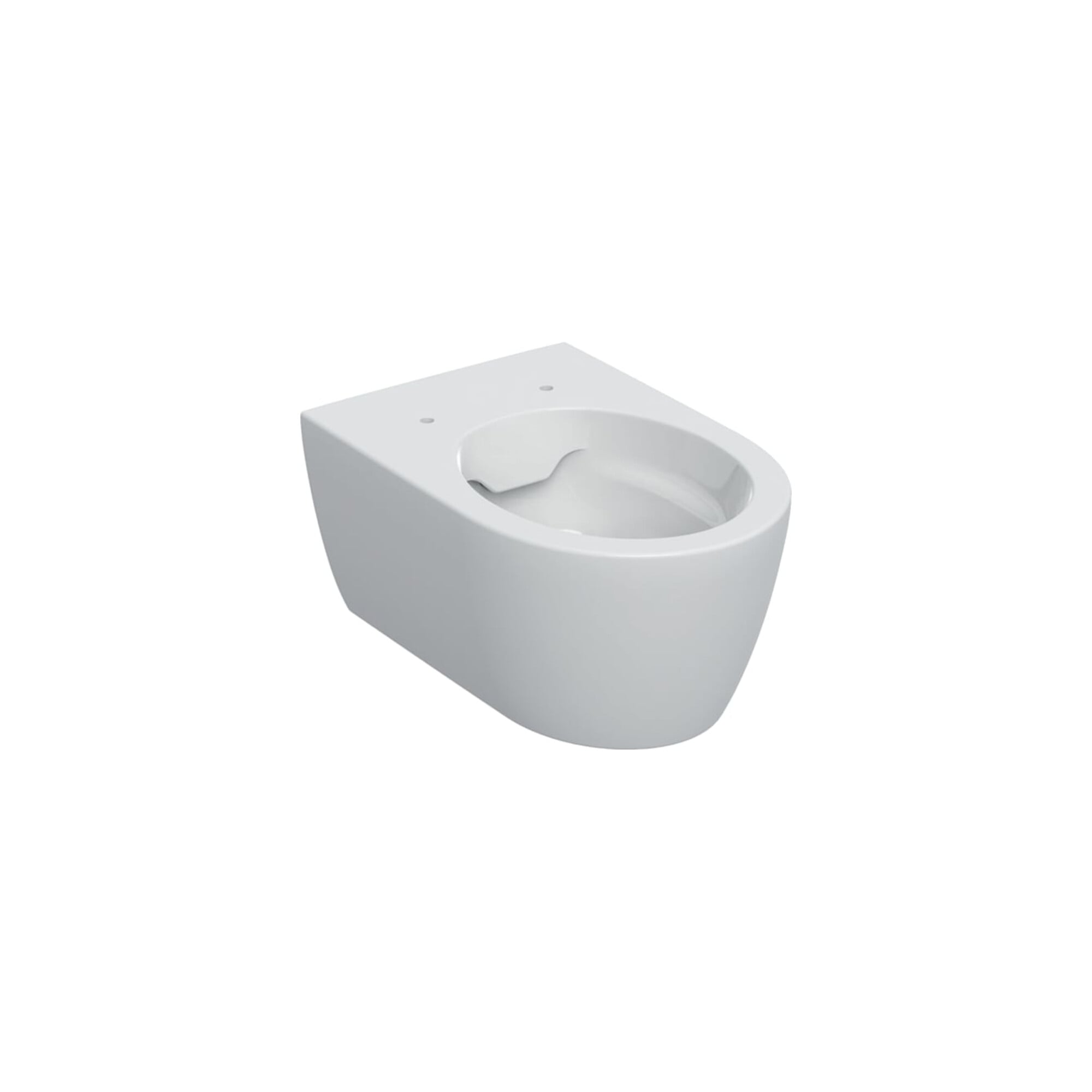 Geberit Wand-WC, Tiefspüler iCon 35,5x53cm, geschl. Form, rimfree, weiß