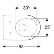Geberit Wand-WC, Tiefspüler iCon 35,5x53cm, geschlossene Form, weiß-2
