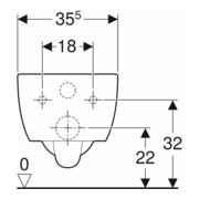 Geberit Wand-WC, Tiefspüler iCon 35,5x53cm, geschlossene Form, weiß-4
