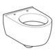 Geberit Wand-WC, Tiefspüler iCon 35x49cm, verk. Ausl., geschl. Form, weiß