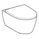 Geberit Wand-WC, Tiefspüler iCon 36x53cm, geschl. F., rimfr., m Sitz, we.-5