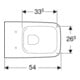 Geberit Wand-WC, Tiefspüler iCon Square 35x54cm, geschl. F., rimfr., we. K-Tect-2