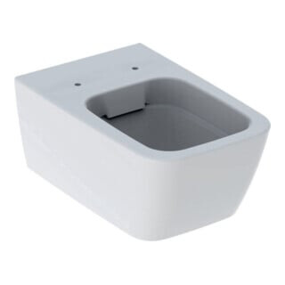 Geberit Wand-WC, Tiefspüler iCon Square 35x54cm, geschl. Form, rimfree, weiß