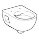 Geberit Wand-WC, Tiefspüler Renova 6/5 l, teilgeschl. Form, rimfree, weiß-4