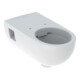 Geberit Wand-WC, Tiefspüler Renova Comfort KeraT./we, 5/6 l, teilgeschl. F., rimfr.-1