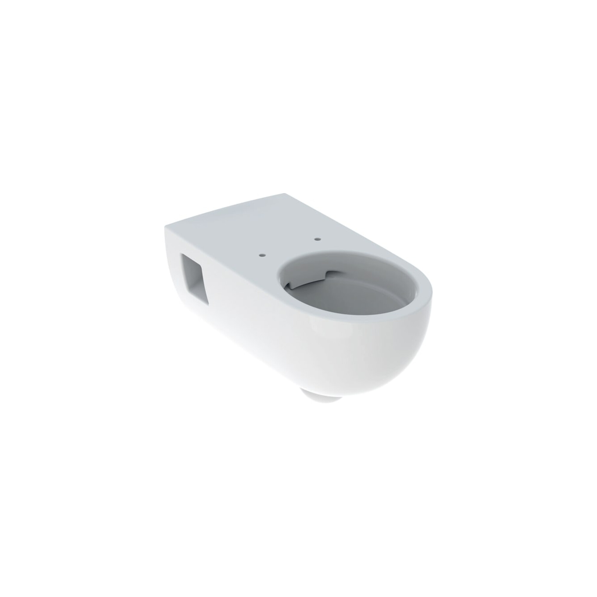 Geberit Wand-WC, Tiefspüler Renova Comfort we., 5/6 l, teilgeschl. Form, rimfree
