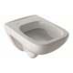 Geberit Wand-WC, Tiefspüler Renova Compact sq 6/5 l, verk. Ausladung, weiß KeraTect-1