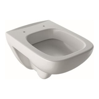 Geberit Wand-WC, Tiefspüler Renova Compact sq 6/5 l, verk. Ausladung, weiß KeraTect