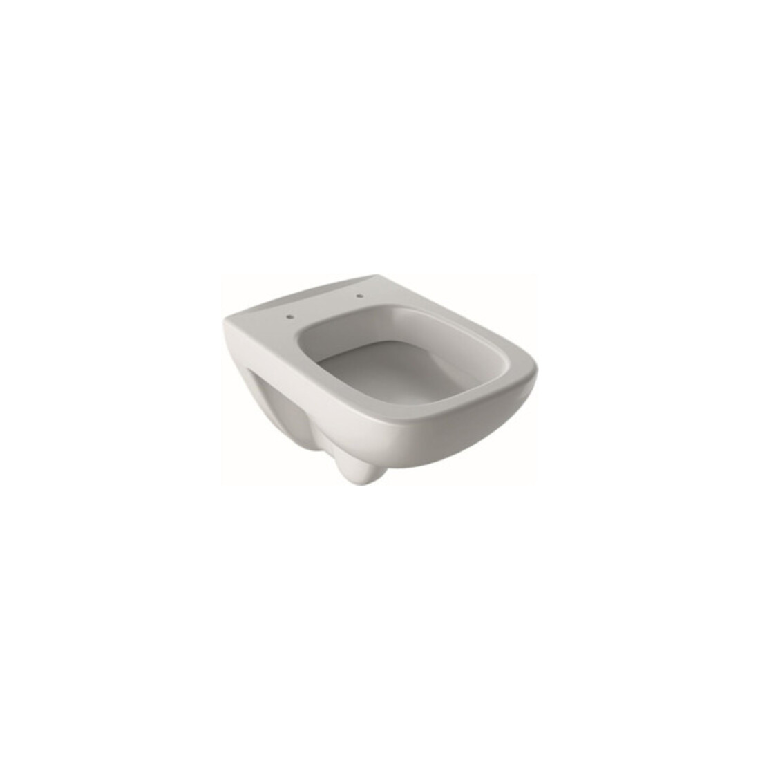 Geberit Wand-WC, Tiefspüler Renova Compact sq 6/5 l, verk. Ausladung, weiß KeraTect