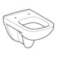 Geberit Wand-WC, Tiefspüler Renova Plan 6/5 l, weiß