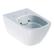 Geberit Wand-WC-Tiefspüler Smyle Square KeraTect/we, 4,5 l, geschl. F., rimfree