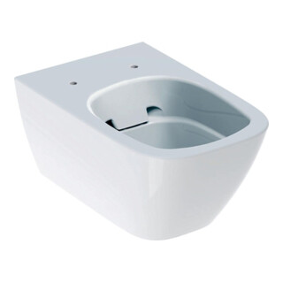 Geberit Wand-WC-Tiefspüler Smyle Square weiß, 4,5 l, geschlossene Form, rimfree