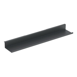 Geberit Wandablage 67,5x5,5x13cm, lava/pulverbeschichtet ma