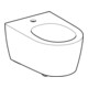 Geberit Wandbidet One geschlossene Form, weiß / KeraTect