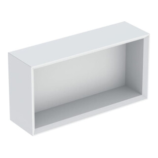 Geberit Wandbox 45x23,3x13,2cm, recht., we/ma lackiert