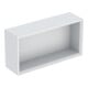 Geberit Wandbox 45x23,3x13,2cm, recht., we/ma lackiert-1