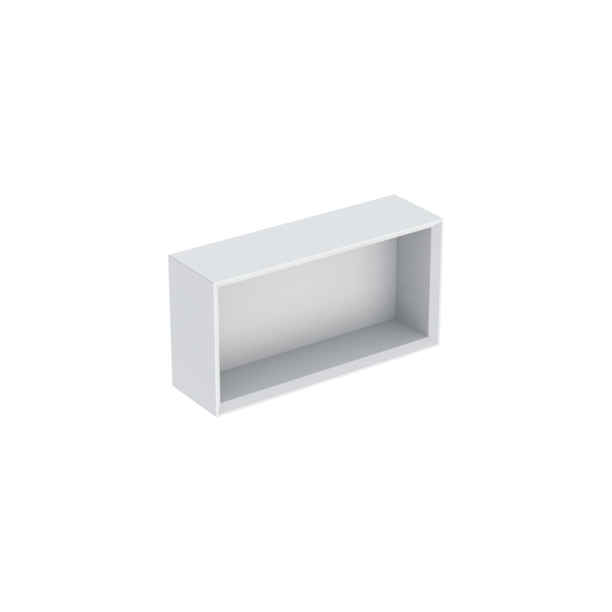 Geberit Wandbox 45x23,3x13,2cm, recht., we/ma lackiert
