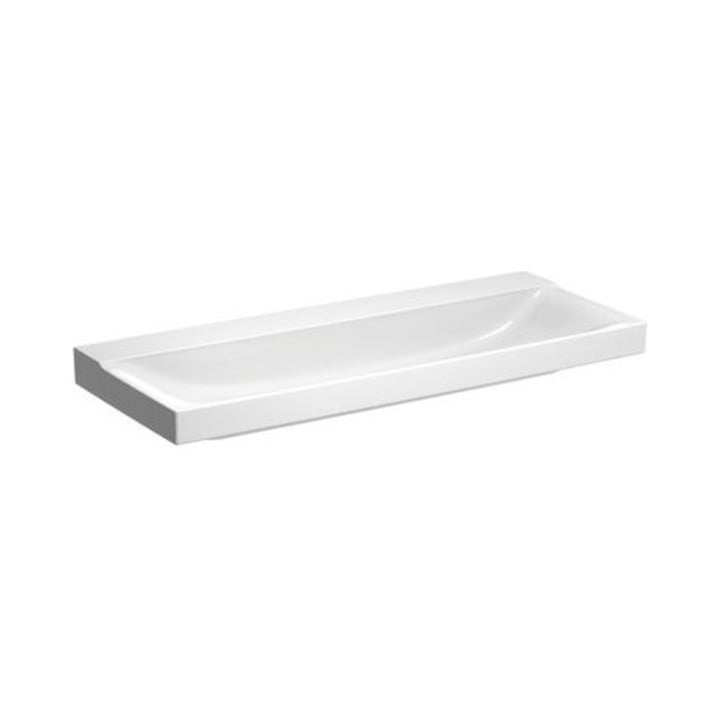 Geberit Waschtisch 2 XENO 1200 x 480 mm, ohne Hahnloch weiß