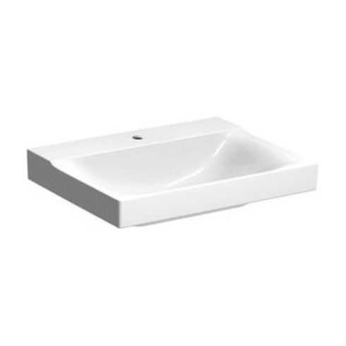 Geberit Waschtisch 2 XENO 600 x 480 mm, mit Hahnloch weiß