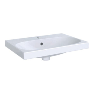 Geberit Waschtisch Acanto 60x42,2cm, m HL, m Ü, vrk A, we. K-Tect