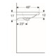 Geberit Waschtisch Acanto 65x48,2cm, m Hahnl., mit Überlauf, weiß-5