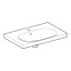 Geberit Waschtisch Acanto 75x48,2cm, m Abl, m HL, m ÜL, we. K-Tect