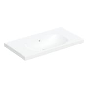 Geberit Waschtisch Acanto 90x48,2cm, m Abl, m Ü, o HL, we. K-Tect
