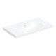 Geberit Waschtisch Acanto 90x48,2cm, m Abl, m ÜL, o. Hahnl., we.-1