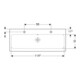 Geberit Waschtisch iCon 120x48,5cm, m 2 HL, weiß, mit Überlauf-5