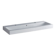 Geberit Waschtisch iCon 120x48,5cm, m 2 HL, weiß, mit Überlauf
