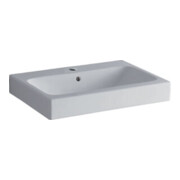 Geberit Waschtisch iCon 60x48,5cm, we., m Hahnloch, mit Überlauf