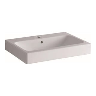 Geberit Waschtisch iCon 90x48,5cm, we. K-Tect, m Hahnl., m ÜL