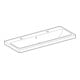 Geberit Waschtisch iCon Light 120x48cm, Hahnl. li/re, m Überlauf, weiß