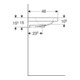 Geberit Waschtisch iCon Light 120x48cm, Hahnl. li/re, m ÜL, we. K-Tect