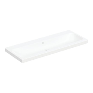Geberit Waschtisch iCon Light 120x48cm, o. Hahnl., mit Überlauf, weiß