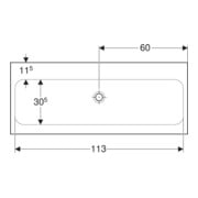Geberit Waschtisch iCon Light 120x48cm, o. Hahnl., o. ÜL, we. KeraTect-4