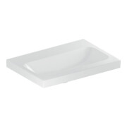 Geberit Waschtisch iCon Light 60x42cm, o. Hahnl., ohne Überlauf, weiß
