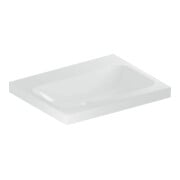 Geberit Waschtisch iCon Light 60x48cm, o. Hahnl., ohne Überlauf, weiß