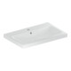 Geberit Waschtisch iCon Light 75x48cm, Hahnl. mit., m ÜL, we. KeraTect-1