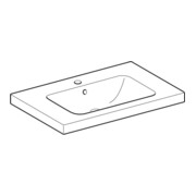 Geberit Waschtisch iCon Light 75x48cm, HL mi, m Ü, m Abl, we. K-Tect-2