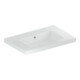 Geberit Waschtisch iCon Light 75x48cm, o HL, m ÜL, m Ablagefl., we.-1