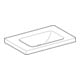 Geberit Waschtisch iCon Light 75x48cm, o HL, o Ü, m Abl, we. K-Tect
