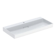 Geberit Waschtisch One 105cm, m HL mi, o. ÜL, we. K-Tect/Bl we.