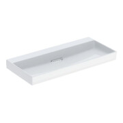 Geberit Waschtisch One 105cm, o. Hahnl. + ÜL, we. K-Tect/Bl we.
